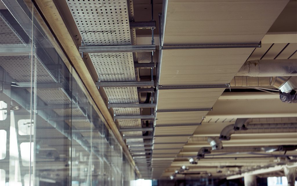 Elecomm Mechanical Electrical Ventilation Containment Tray Basket Data/IT Mechanical Cabling